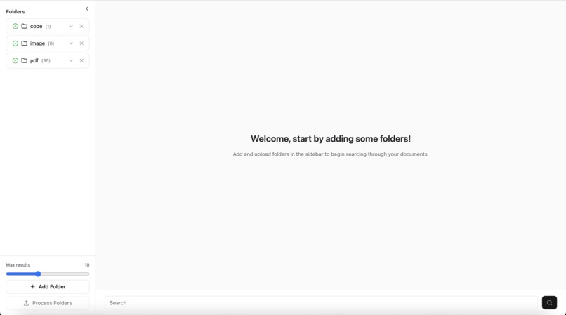 DeepFind – screenshot 1