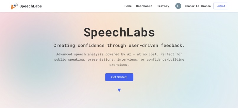 SpeechLabs – screenshot 1