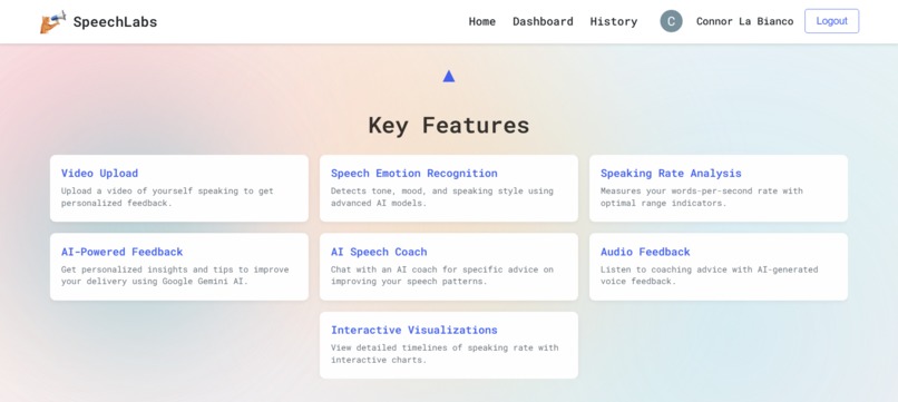 SpeechLabs – screenshot 2