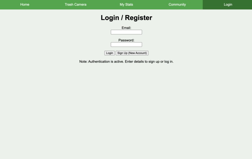 EcoSort – screenshot 1