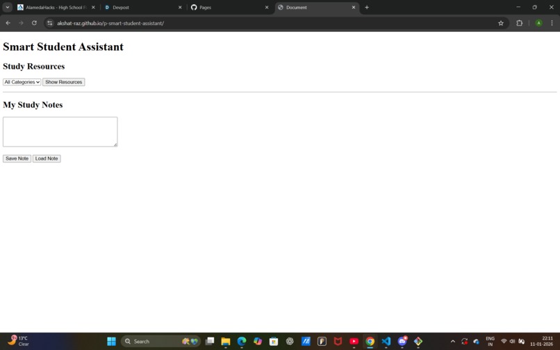 P-Smart-Student-Assistant – screenshot 1