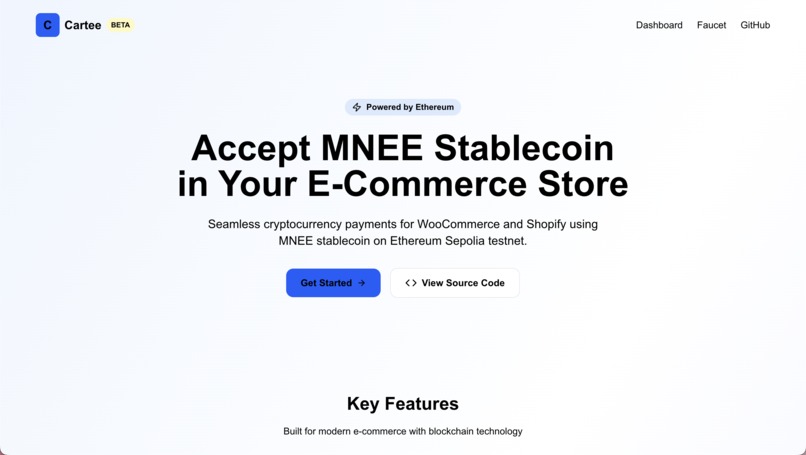 Cartee - MNEE Payment Gateway – screenshot 8
