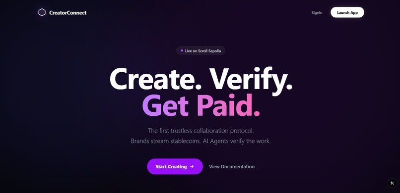 CREATOR-CONNECT – screenshot 1