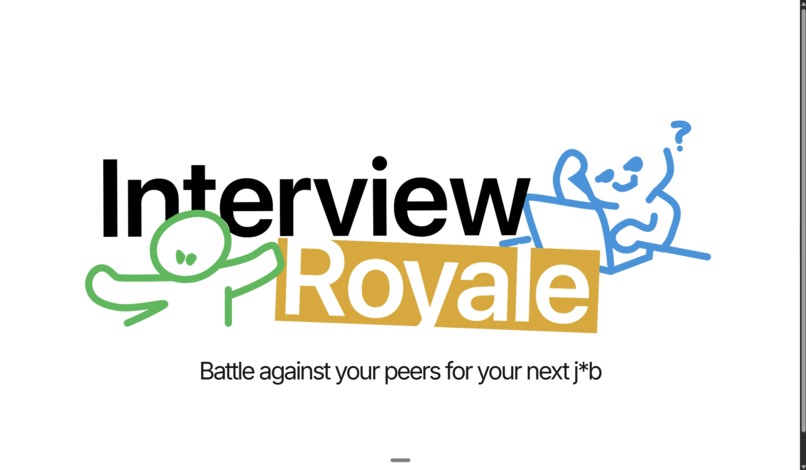 InterviewRoyale – screenshot 1