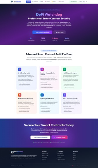 DeFi Watchdog – screenshot 1