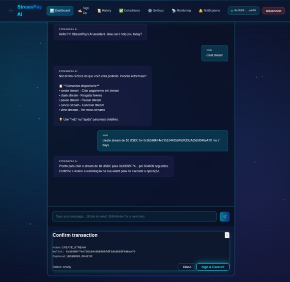 StreamPay-AI – screenshot 1