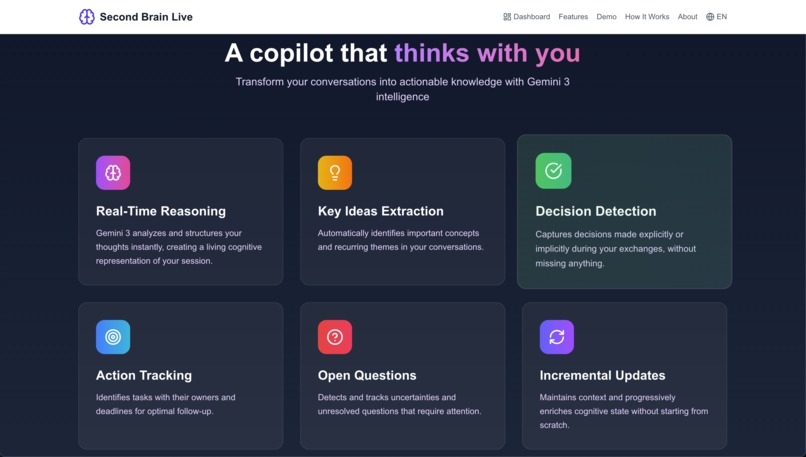 Second Brain Live – screenshot 2