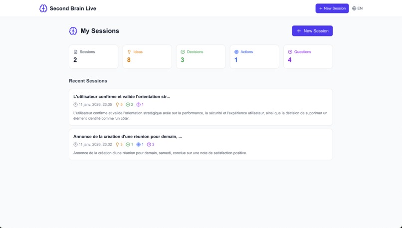Second Brain Live – screenshot 6