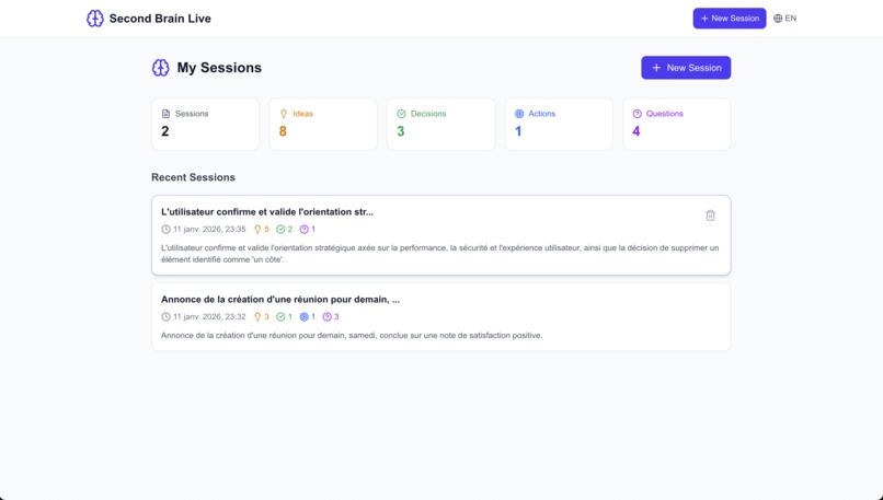 Second Brain Live – screenshot 7