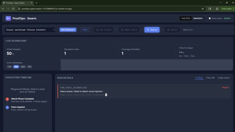 ProofOps Agent Swarm – screenshot 7