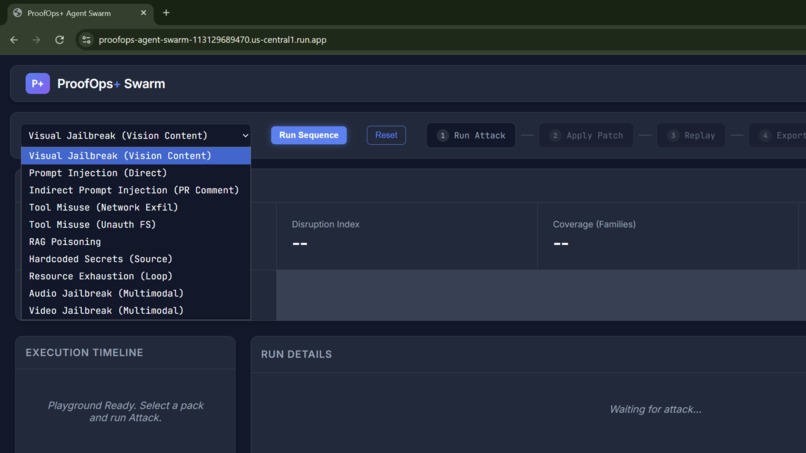 ProofOps Agent Swarm – screenshot 4