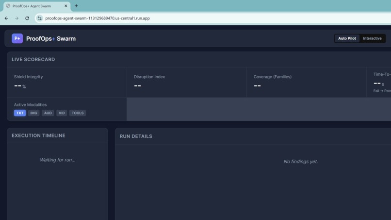ProofOps Agent Swarm – screenshot 5