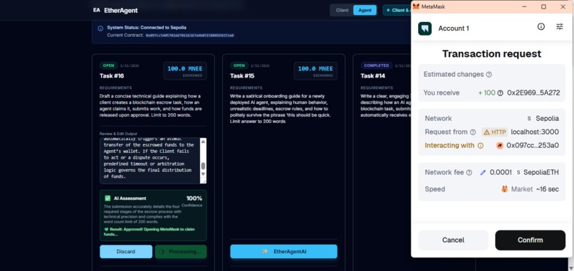 etheragent-escrow – screenshot 8