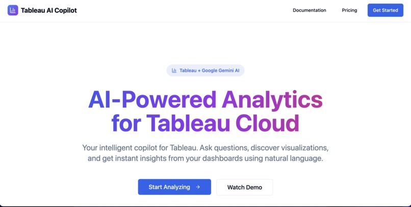Tableau AI Copilot – screenshot 1