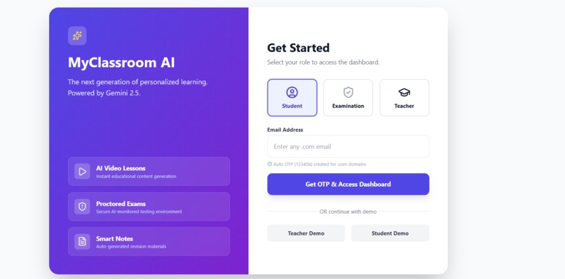 MyClassroom.AI – screenshot 1