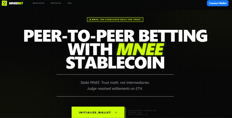 MNEEBet – screenshot 1