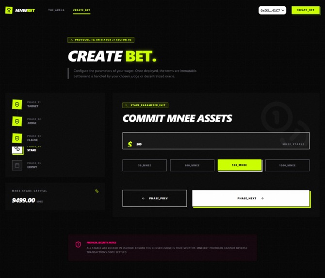 MNEEBet – screenshot 7