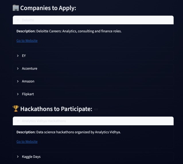 Career AI advisor – screenshot 6