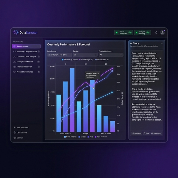 DataNarrator – screenshot 2