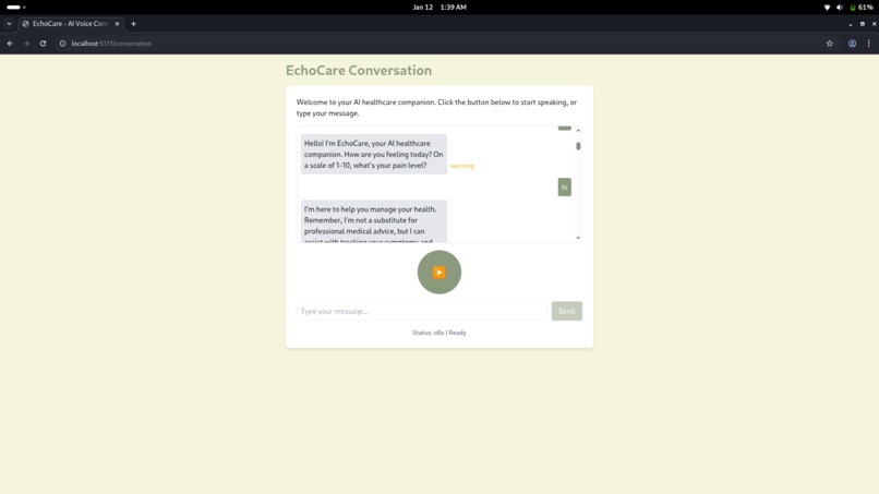 EchoCare – screenshot 2