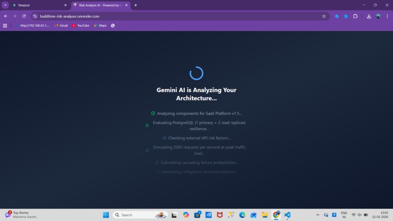 RiskGuard AI – System Risk Analysis powered by Gemini AI – screenshot 8