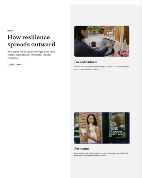 Creative resilience Lab – screenshot 4