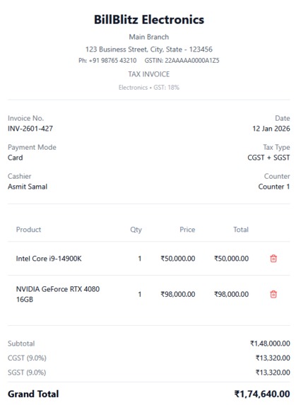 BillBlitz – Blitz Your Bills in Seconds! – screenshot 2
