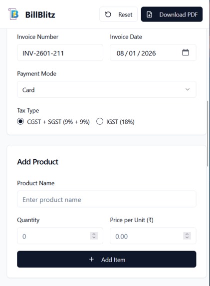 BillBlitz – Blitz Your Bills in Seconds! – screenshot 4