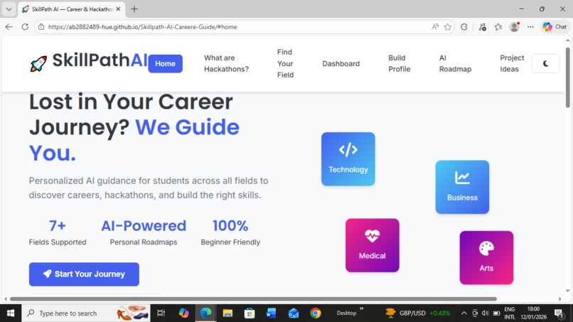 SkillPath AI – screenshot 1