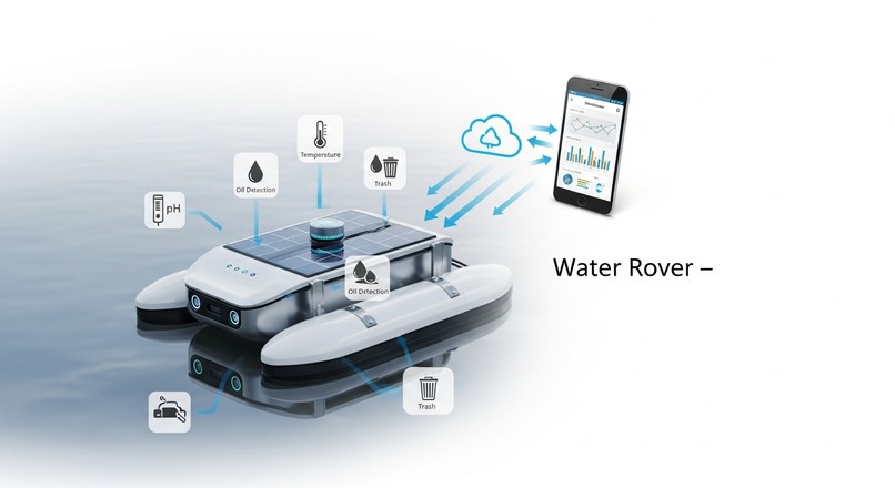 AquaGuard: Solar-Powered Water Monitoring Robot – screenshot 2