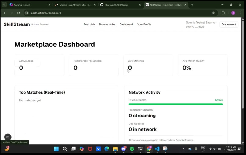 SkillStream – screenshot 1