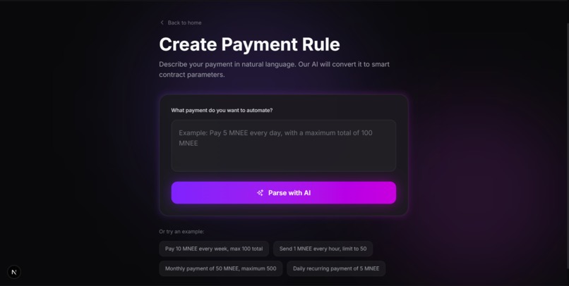 ProxyPay - AI-Powered Programmable On-Chain Payments – screenshot 8
