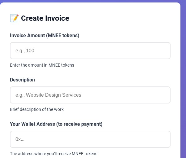 MNEE Invoice Pay – screenshot 1
