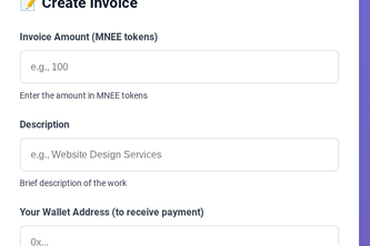 MNEE Invoice Pay