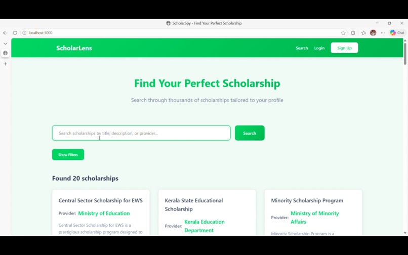ScholarLens – screenshot 2