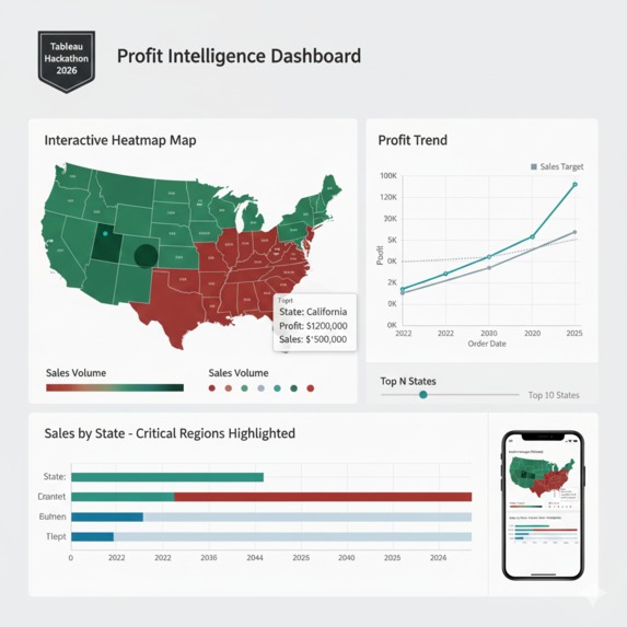 Profit Intelligence Dashboard – screenshot 1