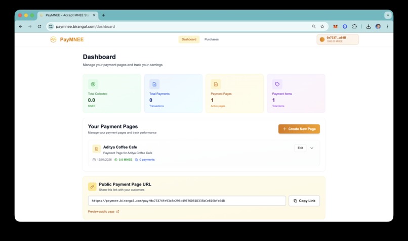 PayMNEE – screenshot 3