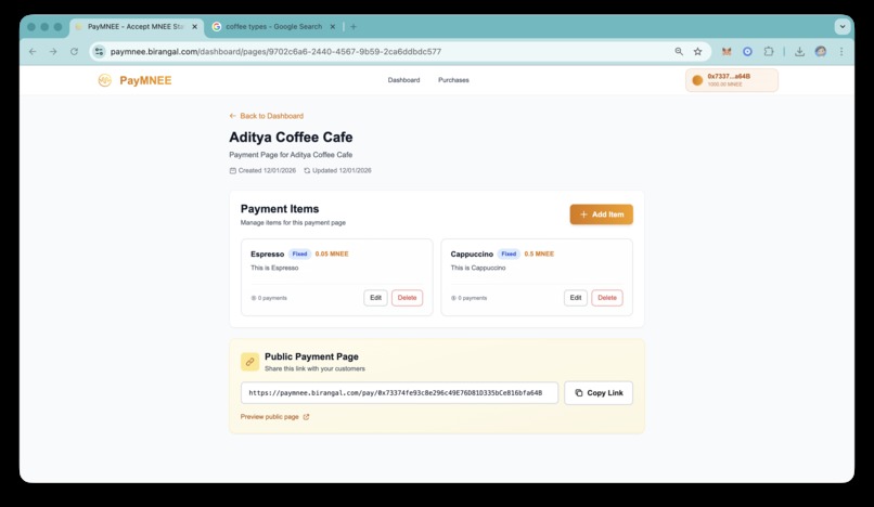 PayMNEE – screenshot 4