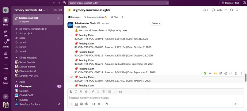 Groovy Insure360 – screenshot 2