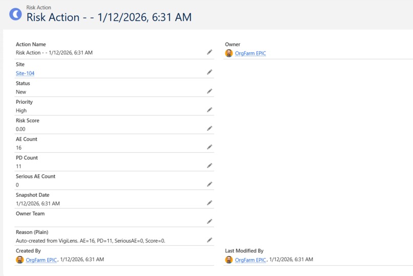VigiLens: Clinical Safety Command Center – screenshot 3