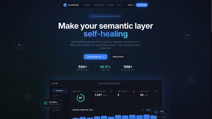 SemanticPulse – screenshot 1