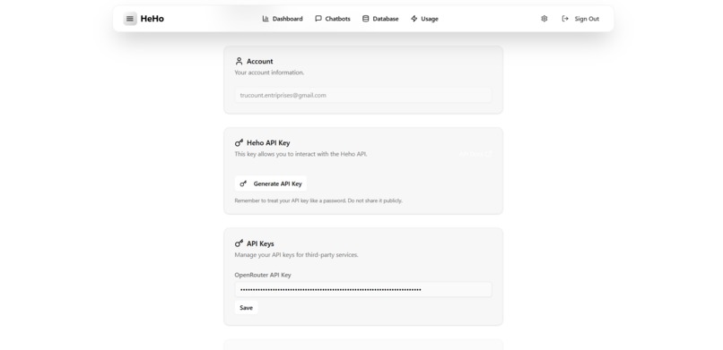 HeHo AI Chatbot Builder – screenshot 9