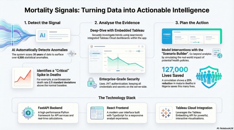 Mortality Signals — AI-Powered Global Mortality Analytics – screenshot 1