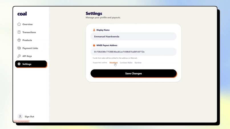 Coal - Programmable Commerce – screenshot 2