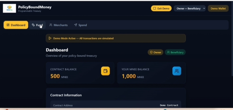 Policy-Bound-Money – screenshot 1