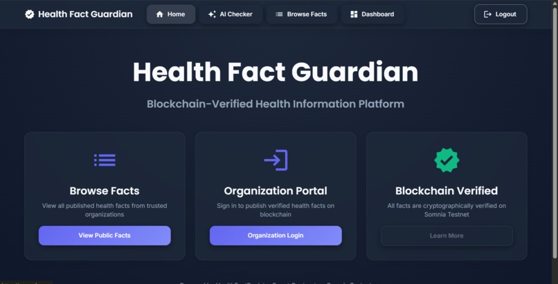 Health Fact Guardian – screenshot 2