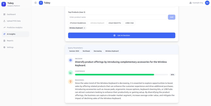 Tukey – screenshot 3