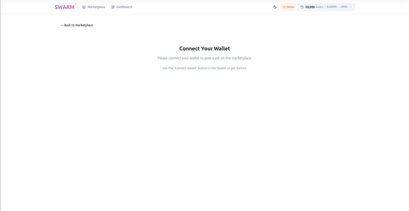 SWARM – screenshot 1