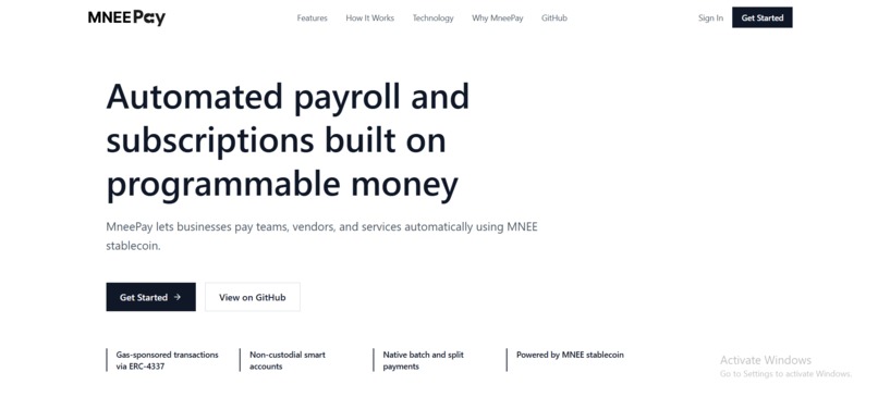 Mneepay – screenshot 1