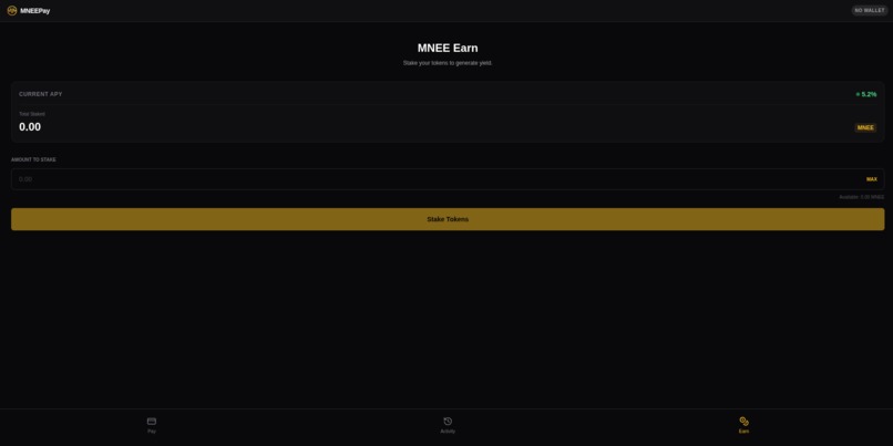 Enterprise Crypto-Financial Platform - MNEEPay – screenshot 2